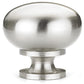 Traditional Knob, 1-1/4" D, Brushed Nickel alt 0