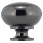 Traditional Knob, 1-1/4" D, Black Nickel alt 0
