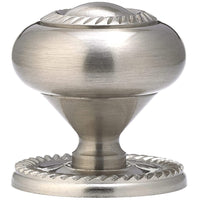 Traditional Knob, 1-1/2" D, Brushed Nickel alt 0