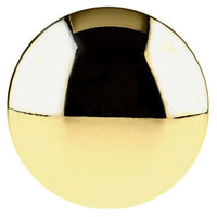Contemporary Knob, 1-9/16" D, Satin Gold alt 0