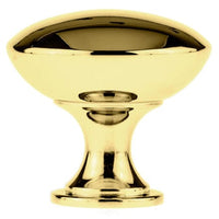 Contemporary Knob, 1-9/16" D, Satin Gold alt 0