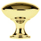 Contemporary Knob, 1-9/16" D, Satin Gold alt 0