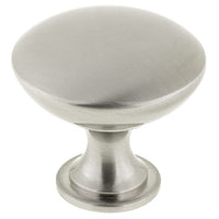 Contemporary Knob, 1-9/16" D, Brushed Nickel alt 0