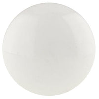 Contemporary Knob, 1-9/16" D, White alt 0