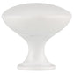 Contemporary Knob, 1-9/16" D, White alt 0