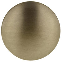 Contemporary Knob, 1-9/16" D, Champagne Bronze alt 0