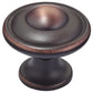 Traditional Knob, 1-7/32" D, Brushed Oil-Rubbed Bronze alt 0