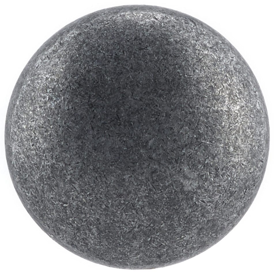 Traditional Knob, 1-1/4" D, Wrought Iron alt 0