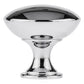 Traditional Knob, 1-3/16" D, Chrome alt 0