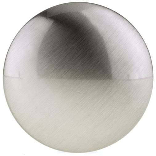 Traditional Knob, 1-3/16" D, Brushed Nickel alt 0