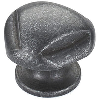 Traditional Knob, 1-1/8" D, Anthracite alt 0