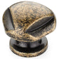 Traditional Knob, 1-1/8" D, Burnished Brass alt 0