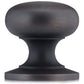 Traditional Knob, 1-1/4" D, Brushed Oil-Rubbed Bronze alt 0
