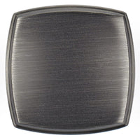 Transitional Knob, 1-1/4" x 1-1/4", Antique Nickel alt 0