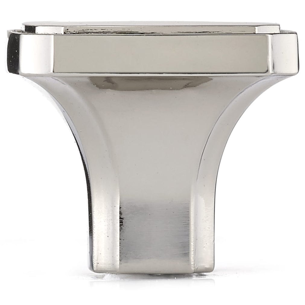 Transitional Knob, 1-3/8" x 1-3/8", Polished Nickel alt 0