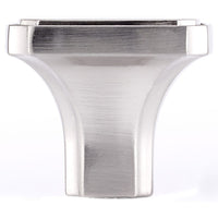 Transitional Knob, 1-3/8" x 1-3/8", Brushed Nickel alt 0