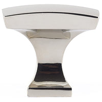 Transitional Knob, 1-5/16" x 1-5/16", Polished Nickel alt 0