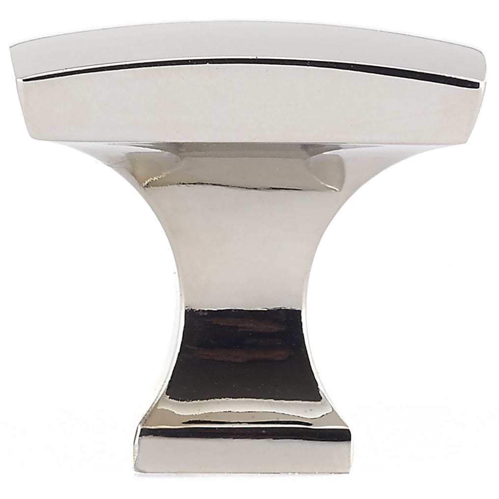 Transitional Knob, 1-5/16" x 1-5/16", Polished Nickel alt 0