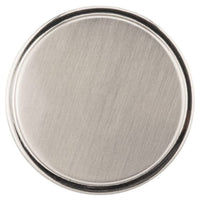 Transitional Knob, 1-9/16" D, Brushed Nickel alt 0