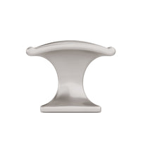 Traditional Knob, 1-3/8" x 25/32", Brushed Nickel alt 0