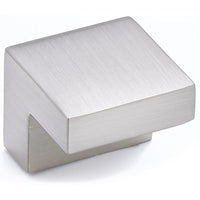 Contemporary Knob, 31/32" x 31/32", Brushed Nickel alt 0