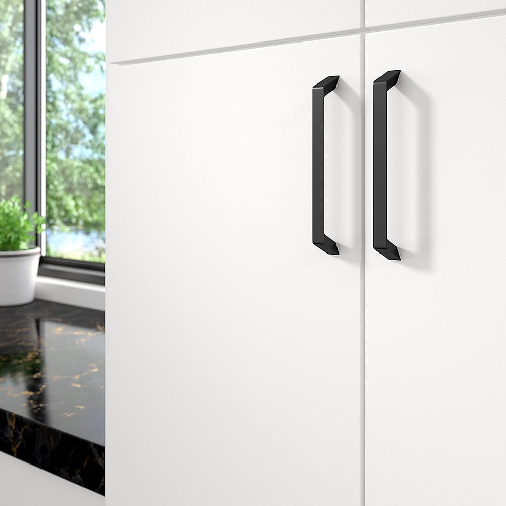 Contemporary Pull, 6-5/16" Center-to-Center, Matte Black