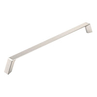 Contemporary Pull, 10-1/8" Center-to-Center, Brushed Nickel