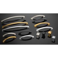 Contemporary Pull, 3" Center-to-Center, Aurum Brushed Gold alt 0