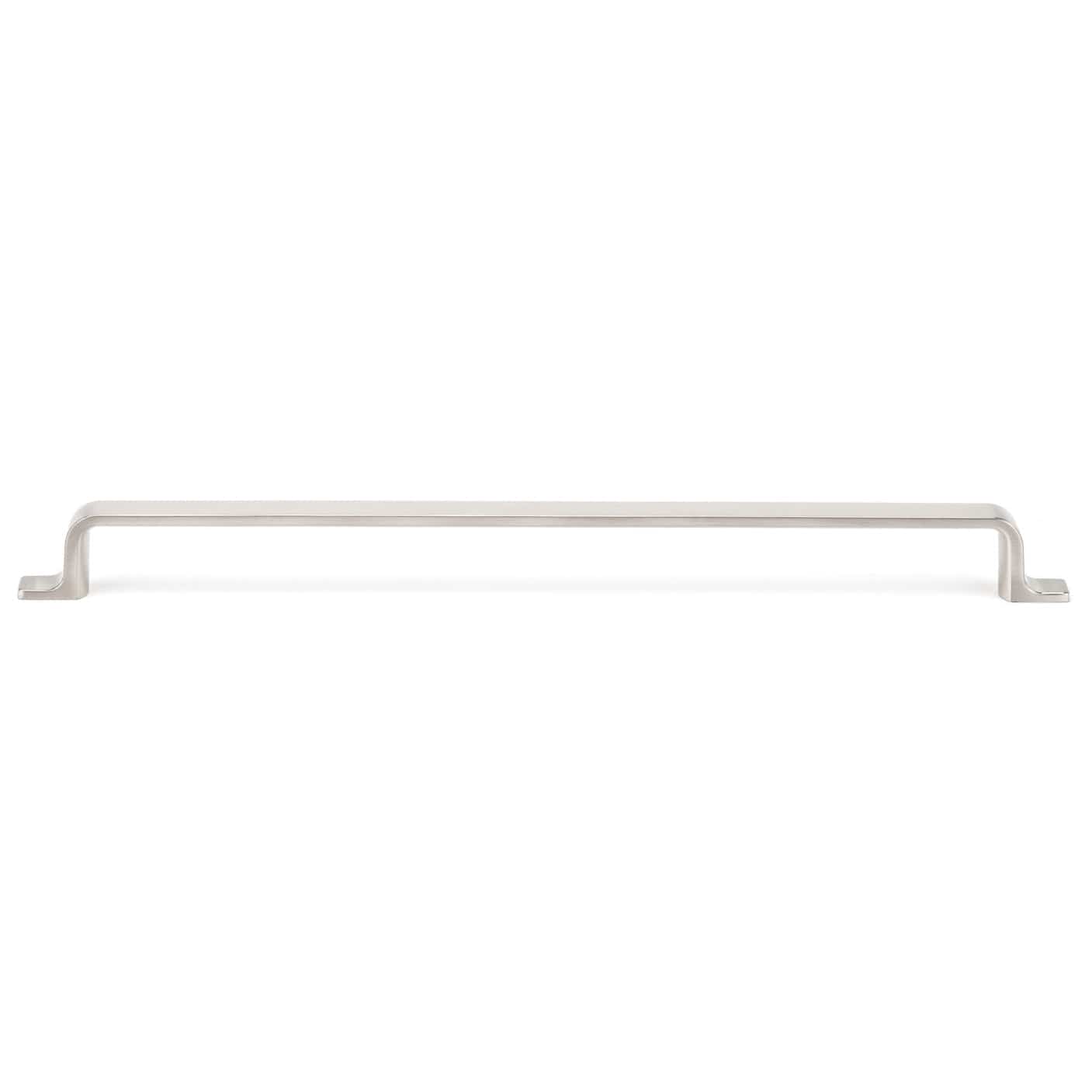 Contemporary Pull, 12-5/8" Center-to-Center, Brushed Nickel alt 0