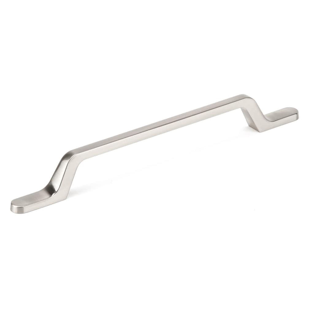 Contemporary Pull, 6-5/16" Center-to-Center, Brushed Nickel alt 0