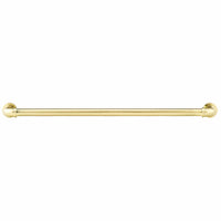 Eclectic Pull, 12-5/8" Center-to-Center, Satin Brass alt 0