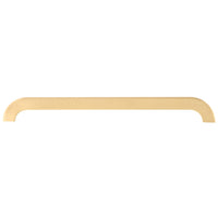 Contemporary Pull, 12-5/8" Center-to-Center, Brushed Gold alt 0