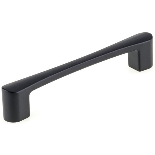 Contemporary Pull, 5-1/16" Center-to-Center, Matte Black alt 0