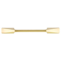 Contemporary Pull, 5-1/16" Center-to-Center, Satin Brass alt 0