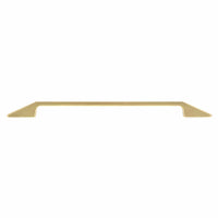 Contemporary Pull, 12-5/8" Center-to-Center, Satin Brass alt 0