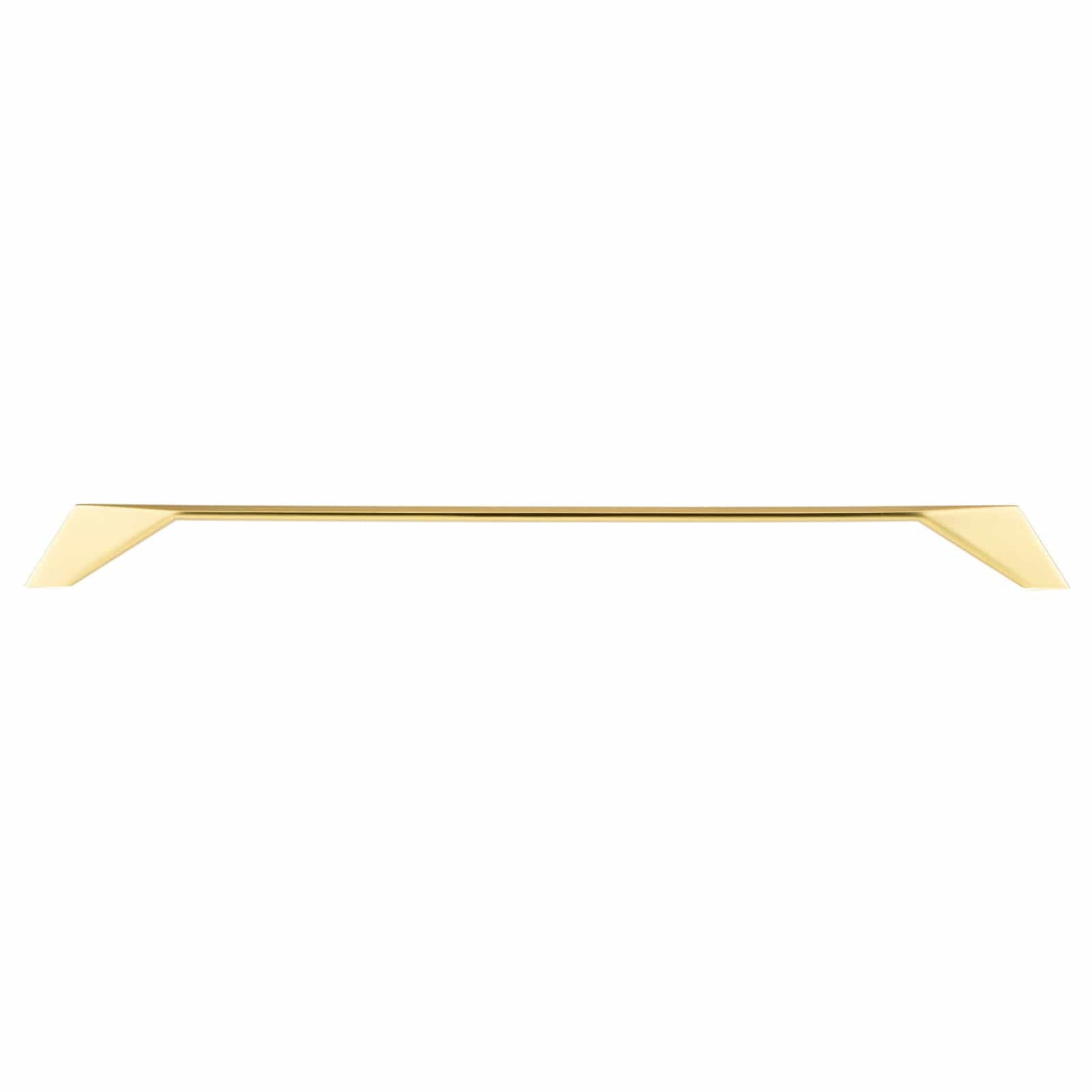 Contemporary Pull, 12-5/8" Center-to-Center, Brushed Gold alt 0