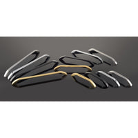 Contemporary Pull, 6-5/16" Center-to-Center, Matte Black alt 0