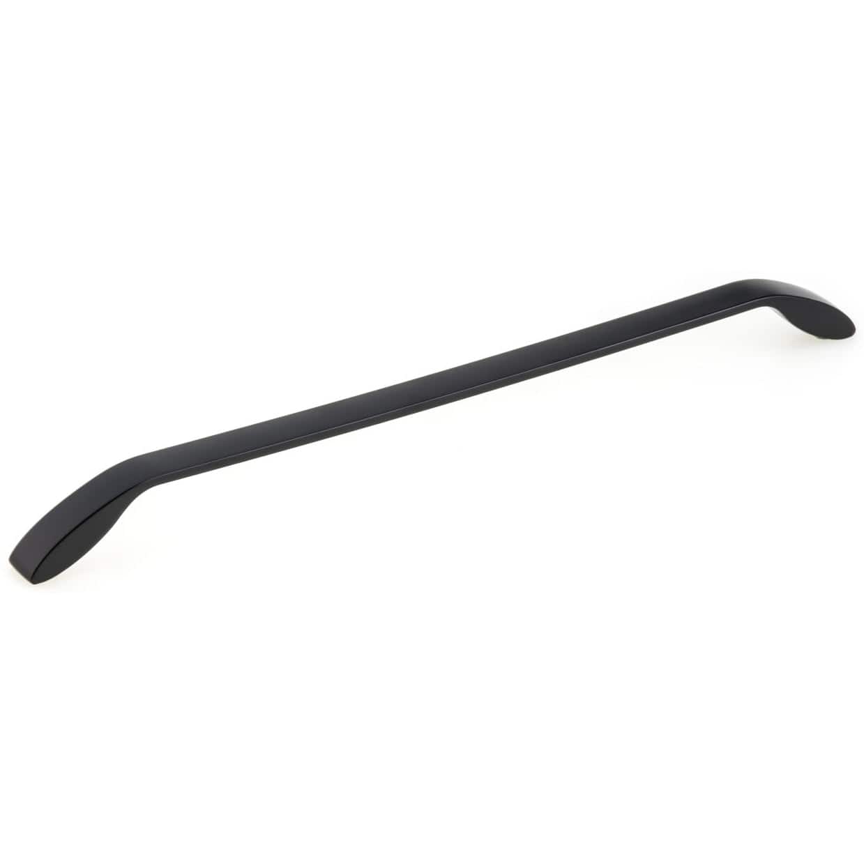 Contemporary Pull, 12-5/8" Center-to-Center, Matte Black alt 0