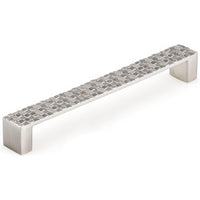 Contemporary Pull, 7-9/16" Center-to-Center, Brushed Nickel alt 0