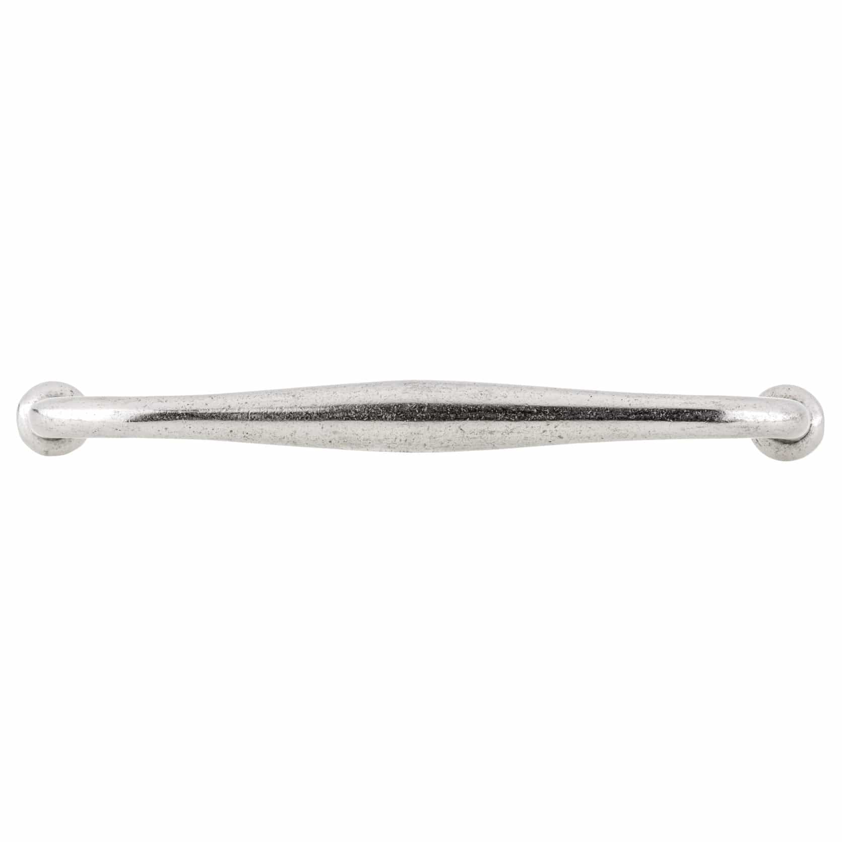 Traditional Pull, 7-9/16" Center-to-Center, Newcastle Antique Polished Nickel alt 0