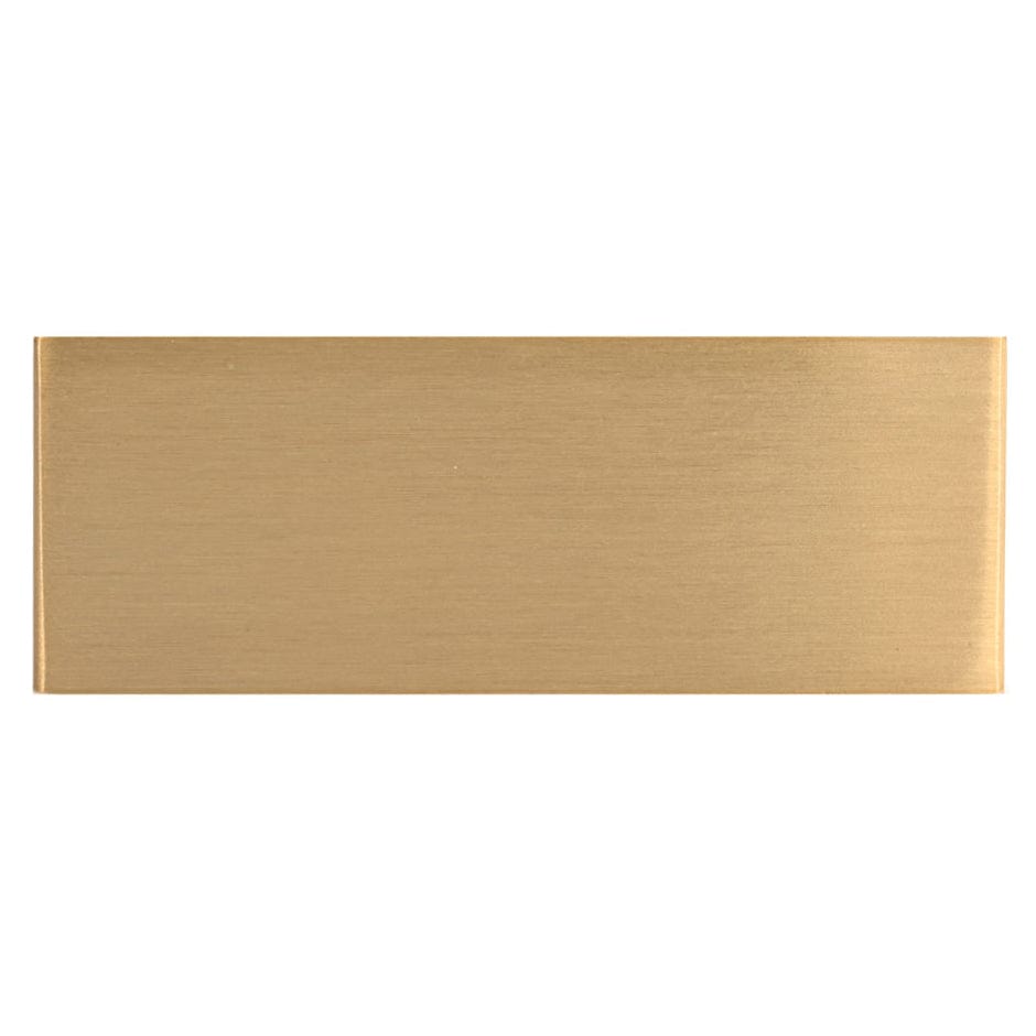 Contemporary Pull, 5/8" Center-to-Center, Brushed Gold alt 0