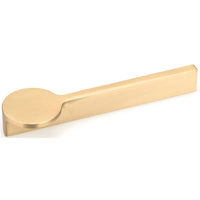 Contemporary Pull, 5-1/16" Center-to-Center, Brushed Gold alt 0