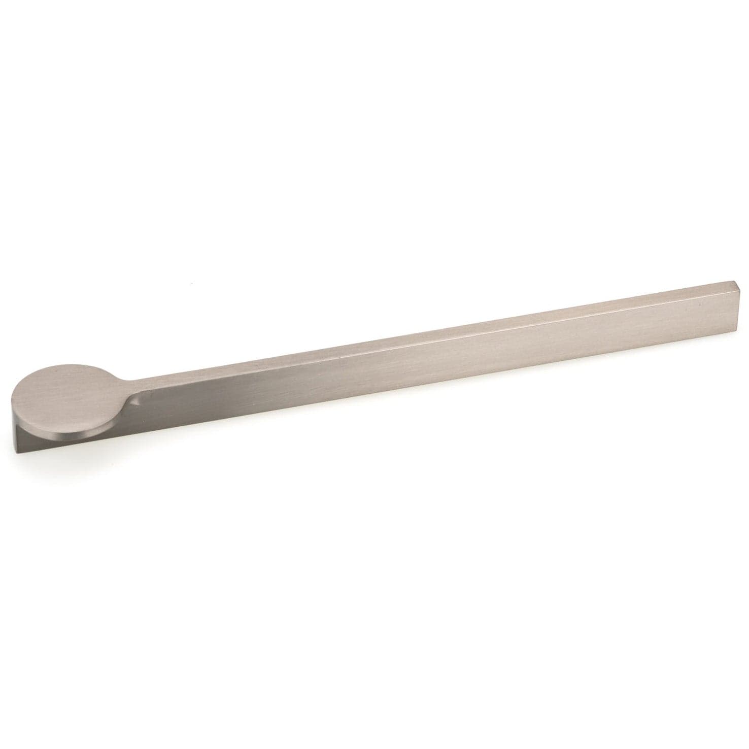 Contemporary Pull, 10-1/8" Center-to-Center, Brushed Nickel alt 0