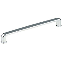 Contemporary Pull, 12-5/8" Center-to-Center, Chrome, 1 Pair alt 0