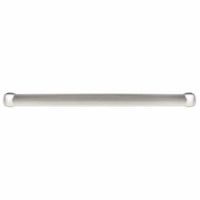 Contemporary Pull, 12-5/8" Center-to-Center, Brushed Nickel, 1 Pair alt 0