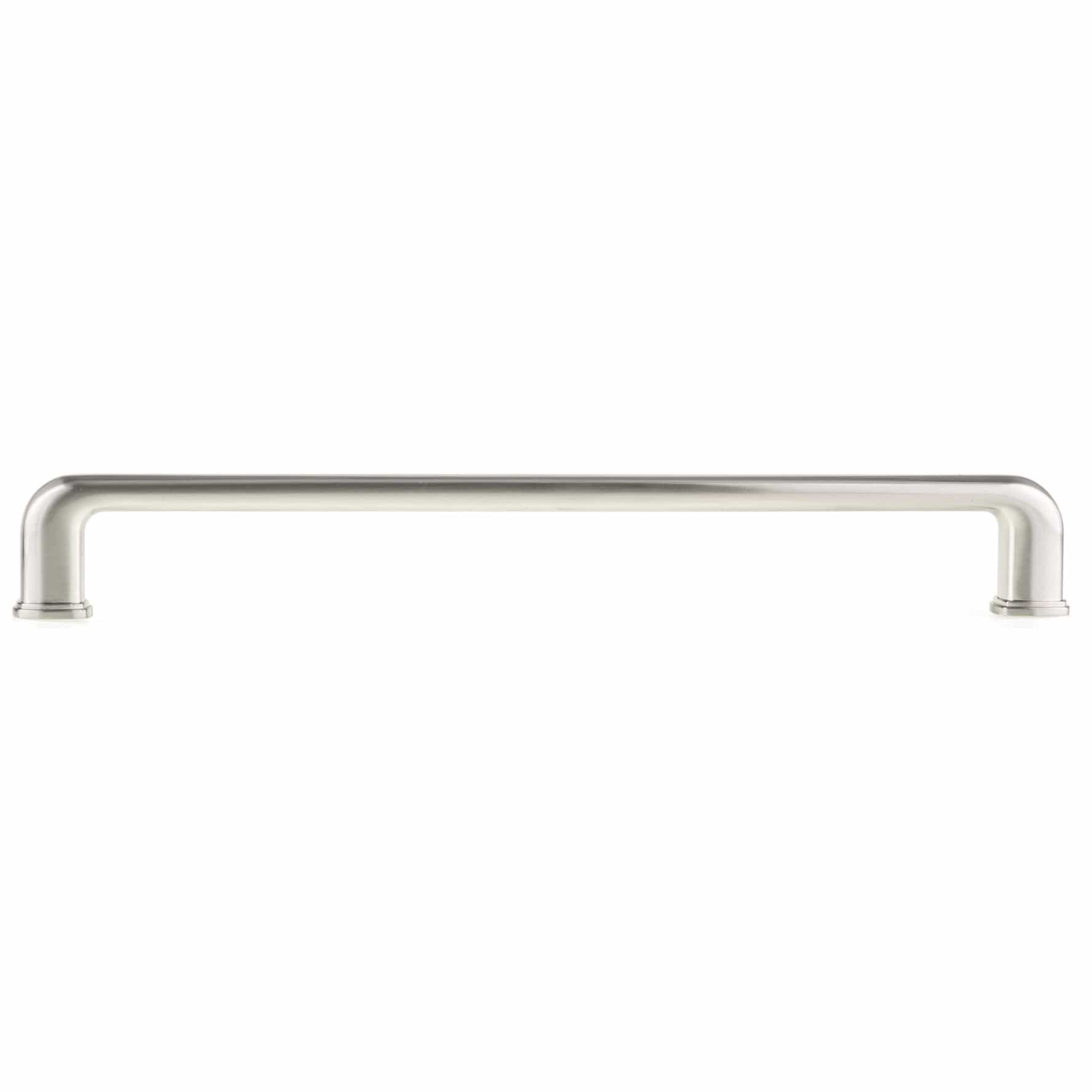 Contemporary Pull, 12-5/8" Center-to-Center, Brushed Nickel, 1 Pair alt 0