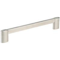 Contemporary Pull, 7-9/16" Center-to-Center, Brushed Nickel alt 0