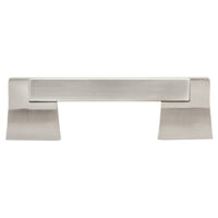 Contemporary Pull, 3-3/4" Center-to-Center, Brushed Nickel alt 0