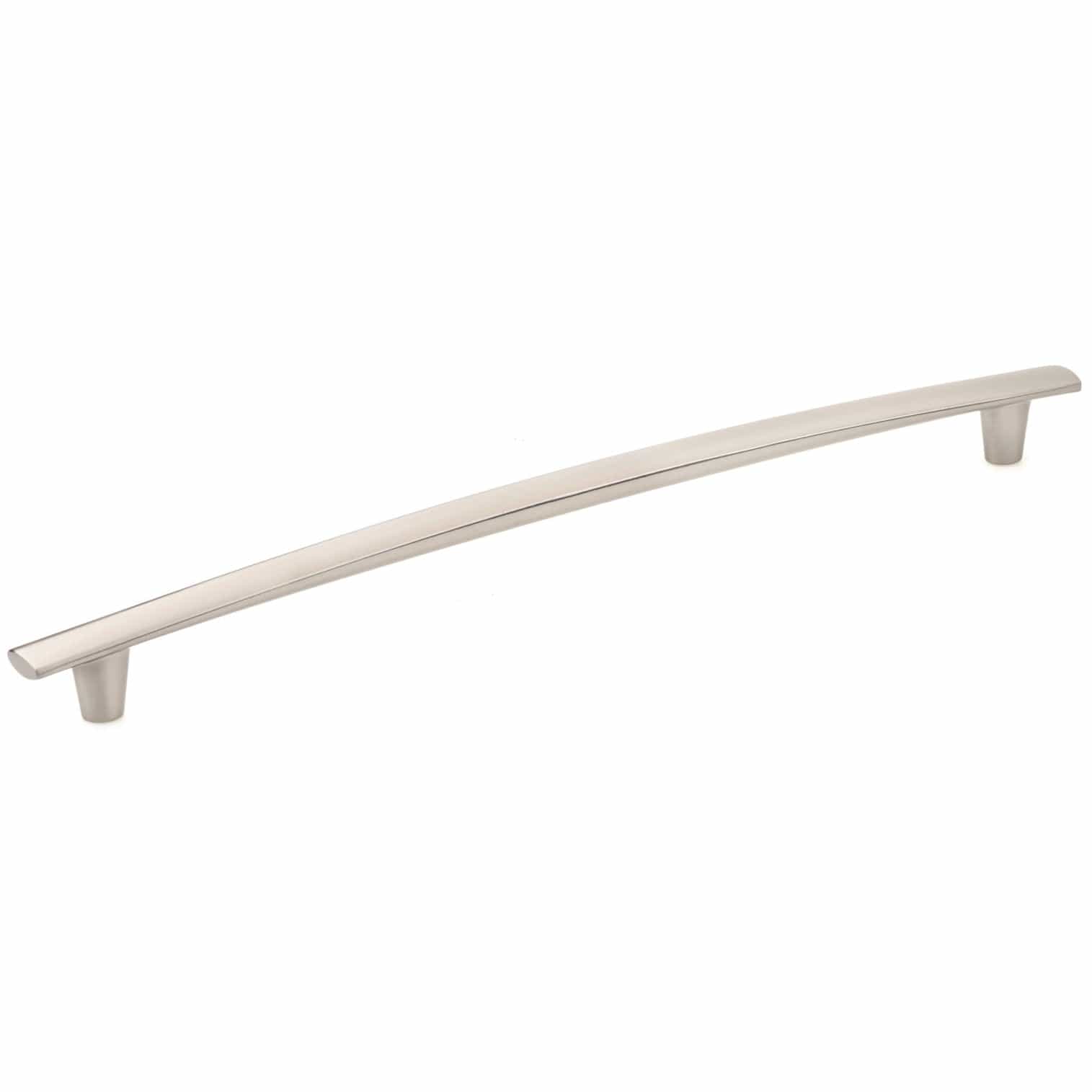Contemporary Pull, 12-5/8" Center-to-Center, Brushed Nickel alt 0
