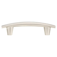 Contemporary Pull, 3-3/4" Center-to-Center, Brushed Nickel alt 0